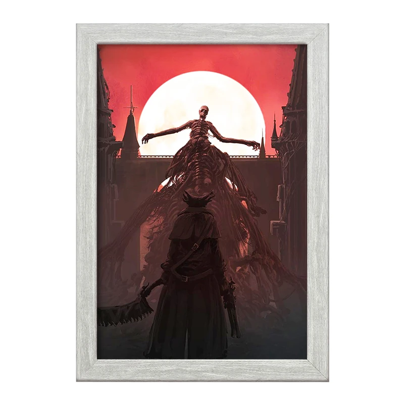 تابلو خندالو طرح بازی بلاد بورن Blood Borne کد 30072