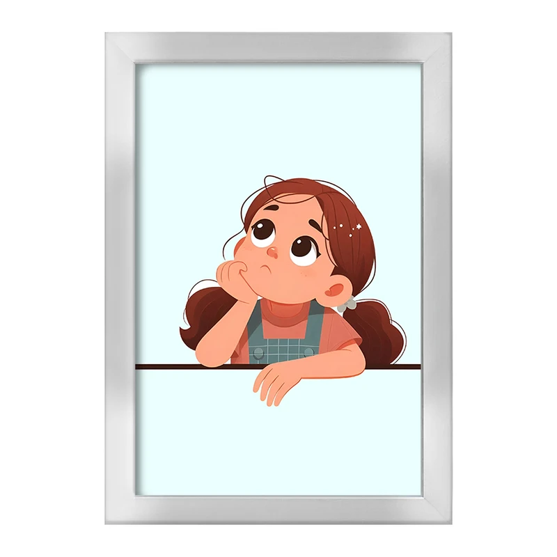 تابلو خندالو طرح دخترانه بامزه کد F5554