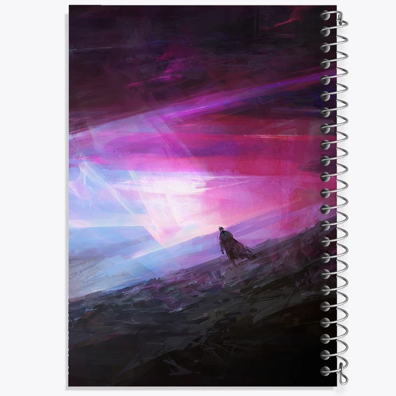 دفتر طراحی 50 برگ خندالو طرح فضانورد کد F1180