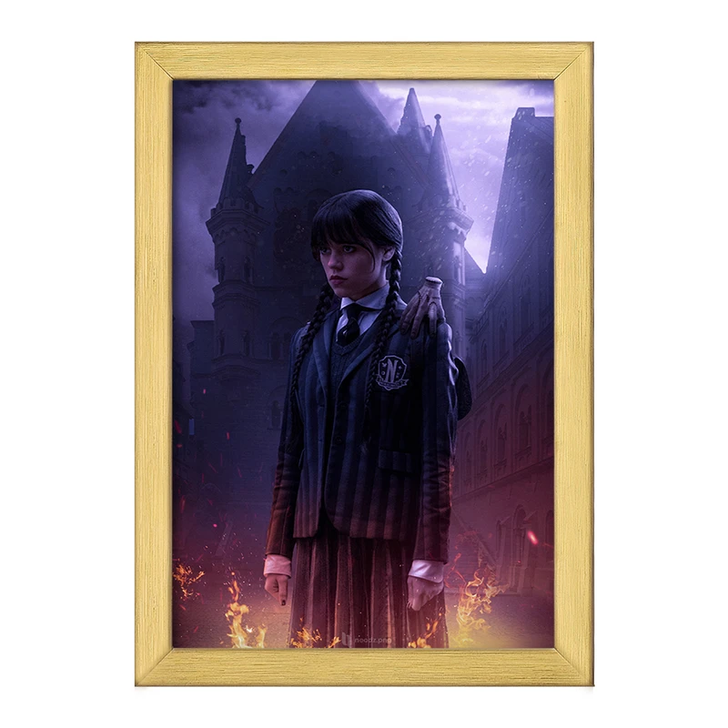 تابلو خندالو طرح ونزدی (Wednesday) کد F2452