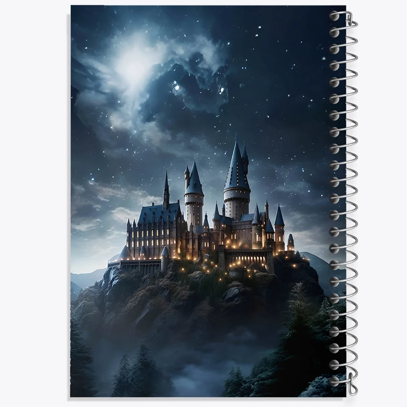 دفتر نقاشی 50 برگ خندالو طرح هاگوارتز هری پاتر کد F4267