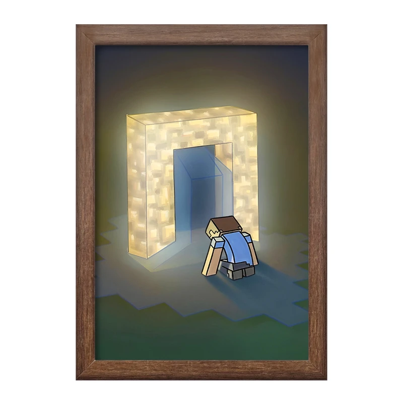 تابلو خندالو طرح ماینکرافت (Minecraft) کد F13624