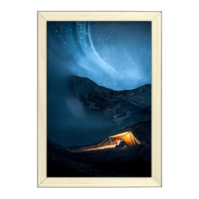 تابلو خندالو طرح کمپینگ (Camping) کد F341