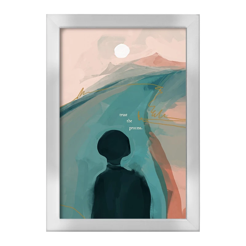 تابلو خندالو طرح دکوراتیو (decorative) کد F1733