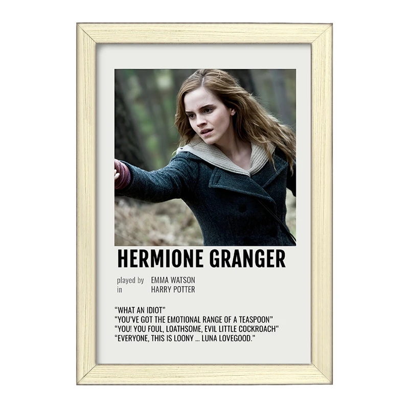 تابلو خندالو طرح هرماینی گرنجر (Hermione Granger) کد F13404