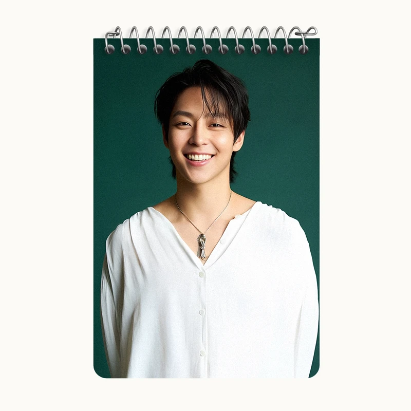 دفتر یادداشت 50 برگ خندالو طرح کیم وو سونگ کد F11163