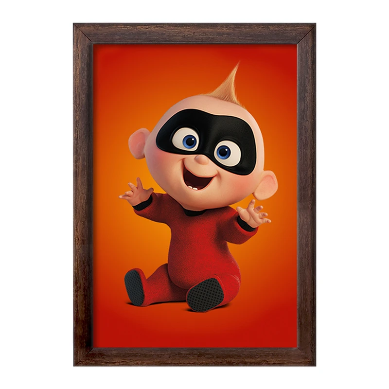 تابلو خندالو طرح شگفت انگیزان The Incredibles  کد 1843