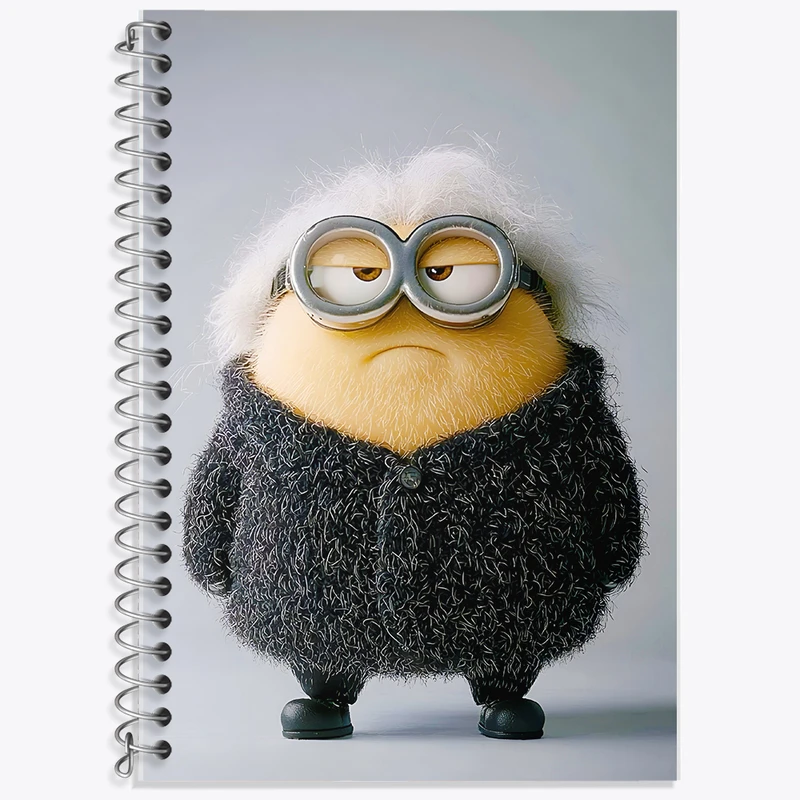 دفتر نت موسیقی 50 برگ خندالو طرح مینیون ها (Minions) کد F10760