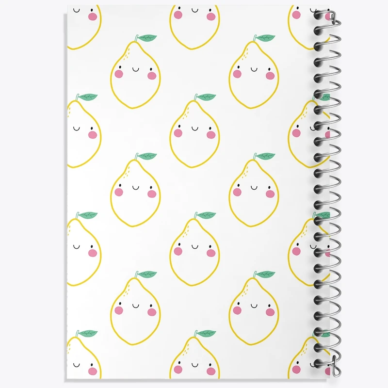 دفتر طراحی 50 برگ خندالو طرح لیمو بامزه کد N527