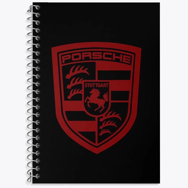 دفتر نت موسیقی 50 برگ خندالو طرح پورشه (Porsche) کد N7887