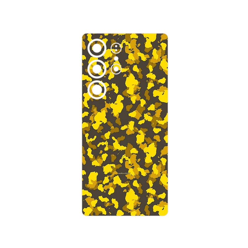 برچسب پوششی ماهوت مدل Yellow Infantry Army مناسب برای گوشی موبایل سامسونگ Galaxy S25 Ultra