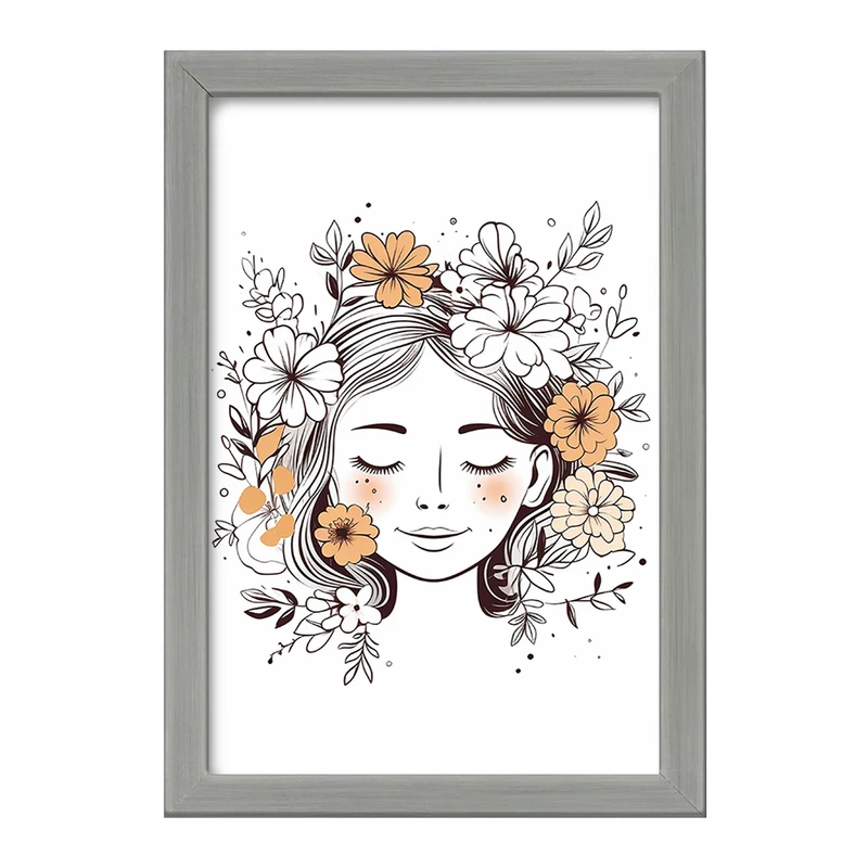 تابلو خندالو طرح دخترانه کد F2921