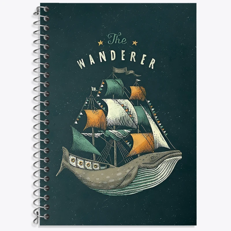 دفتر نت موسیقی 50 برگ خندالو طرح وال کد N8565