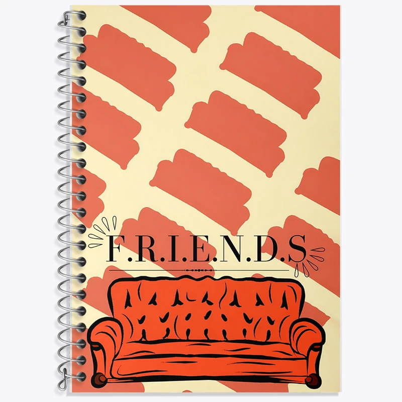 دفتر نت موسیقی 50 برگ خندالو طرح فرندز (Friends) کد F14153