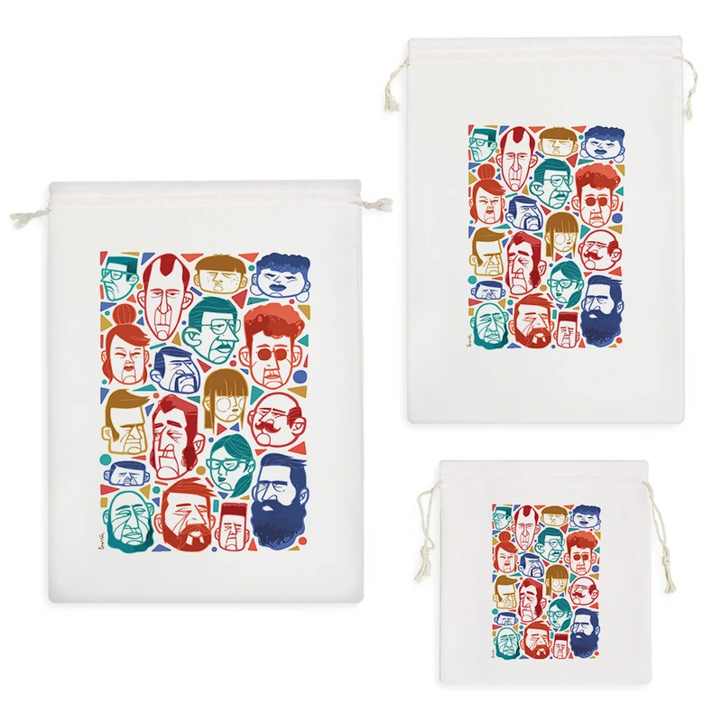 نظم دهنده خندالو مدل پرتره چهره ها کد 8495 مجموعه 3 عددی