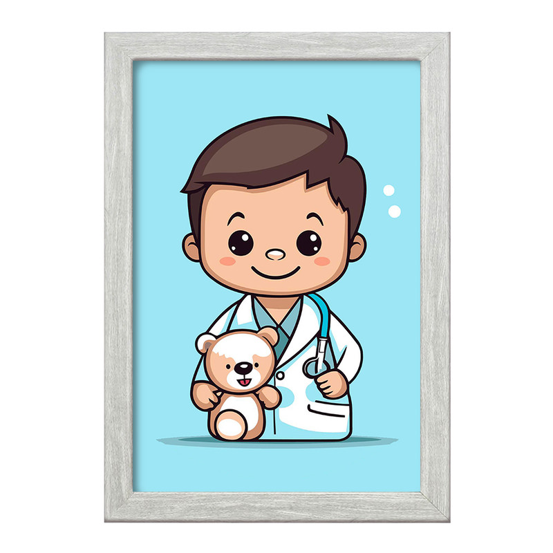 تابلو خندالو مدل پزشک و پرستار کد 36484