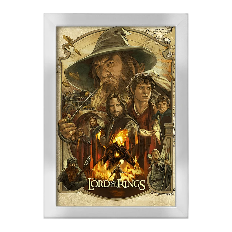 تابلو خندالو طرح ارباب حلقه ها (Lord of the Rings) کد F5062