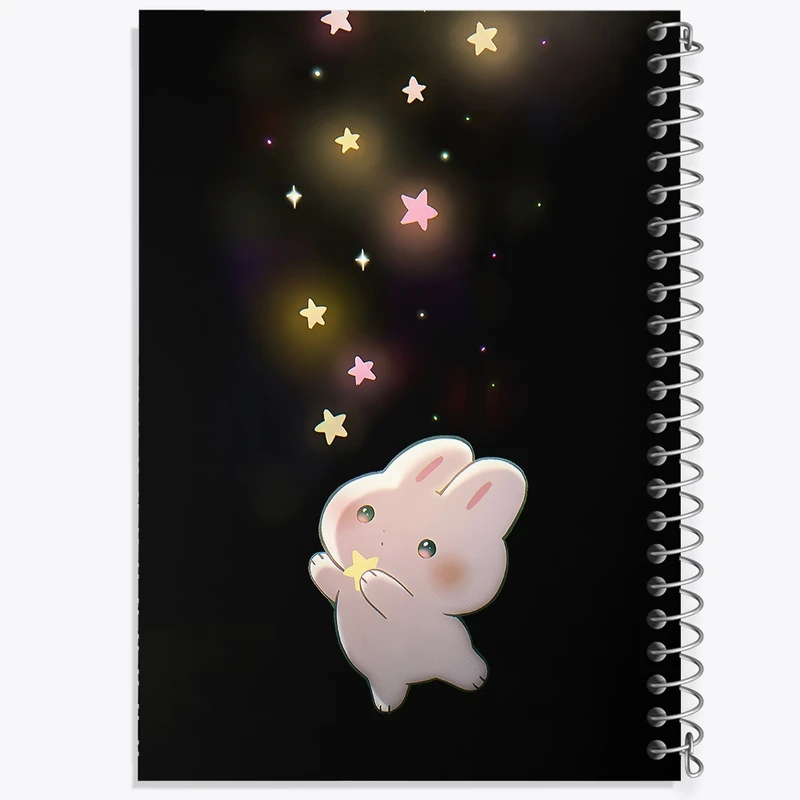 دفتر لیست خرید 50 برگ خندالو طرح خرگوش کیوت کد N9125