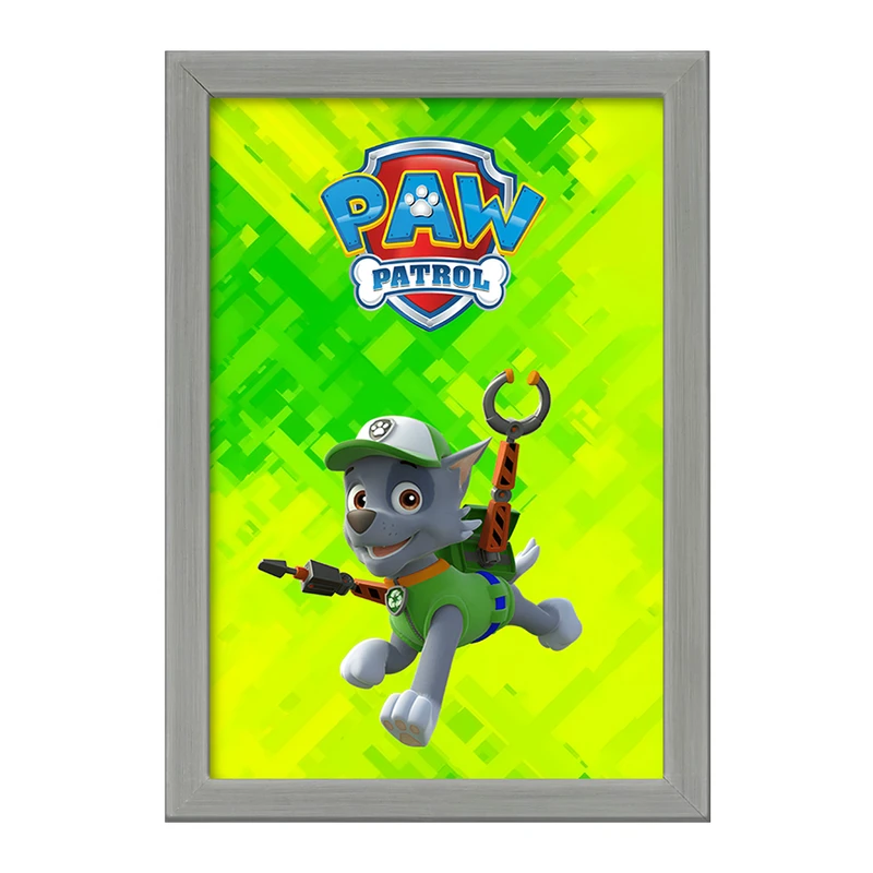 تابلو خندالو طرح راکی سگ های نگهبان کد F11016