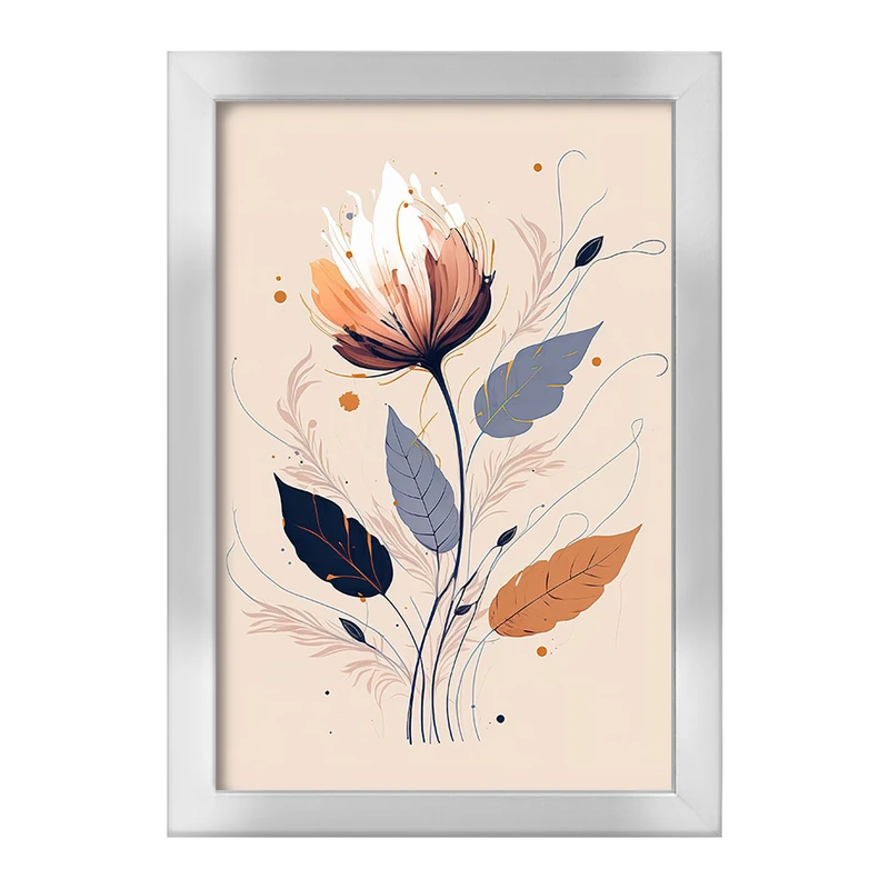 تابلو خندالو طرح دکوراتیو (decorative) کد F1838