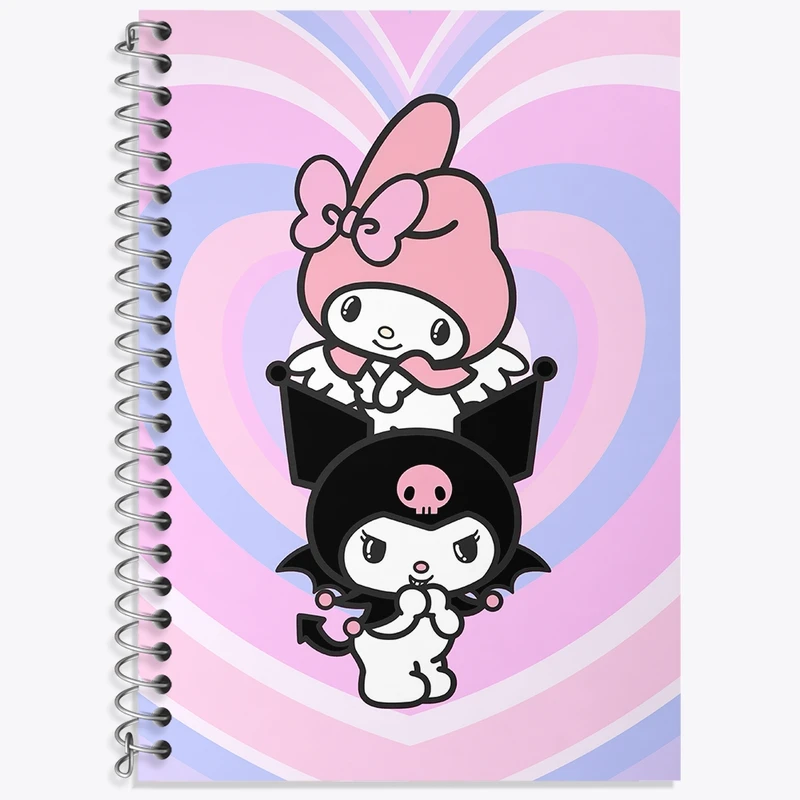 دفتر لغت 50 برگ خندالو طرح کرومی و مای ملودی کد N9100