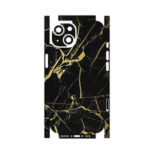 MAHOOT Graphite_Gold_Marble-FullSkin Cover Sticker for Apple iPhone 14