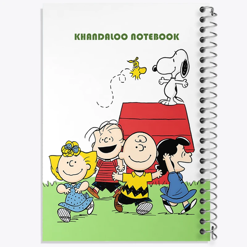 دفتر نقاشی 50 برگ خندالو طرح اسنوپی (snoopy) کد N6354