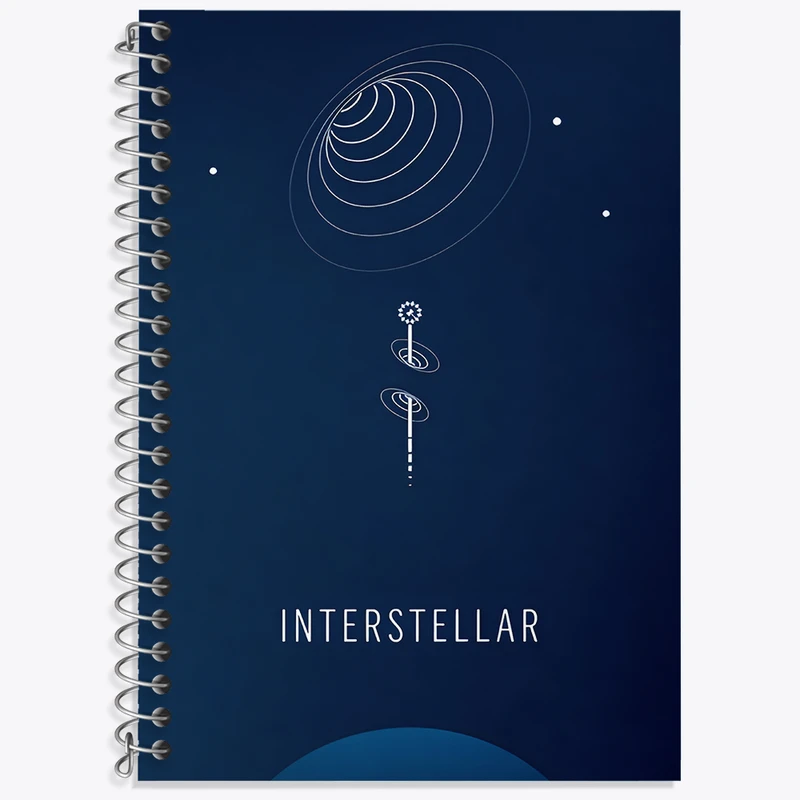 دفتر نت موسیقی 50 برگ خندالو طرح فیلم اینتراستلار کد F4714