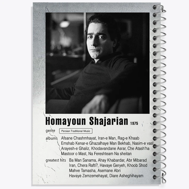 دفتر نقاشی 50 برگ خندالو طرح همایون شجریان کد F11219