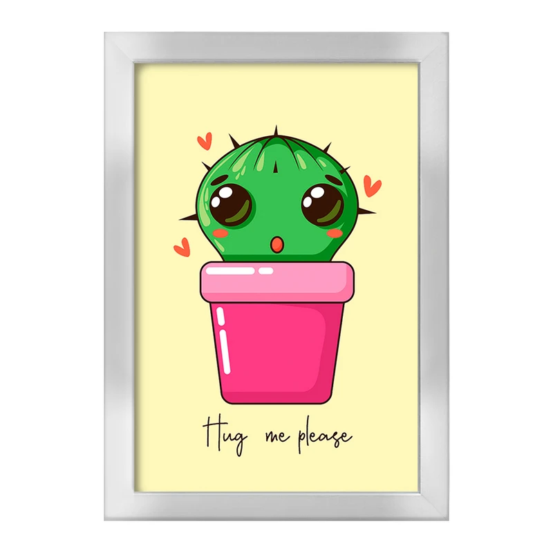 تابلو خندالو طرح کاکتوس کد 25481