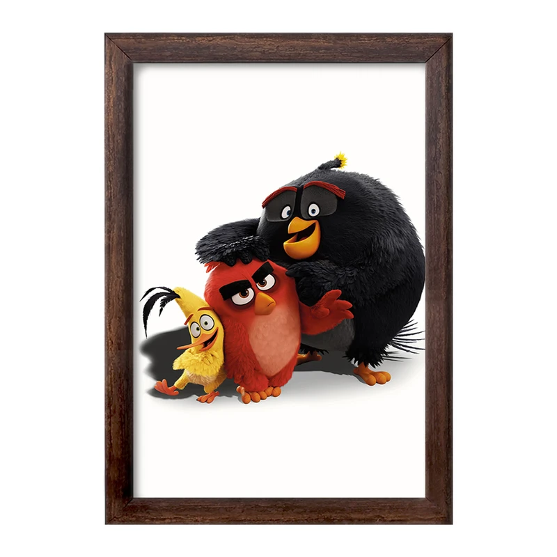 تابلو خندالو طرح پرندگان خشمگین Angry Birds  کد 13875