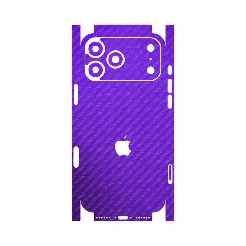 برچسب پوششی ماهوت مدل Purple-Fiber-FullSkin مناسب برای گوشی موبایل اپل iPhone 17 Pro Max
