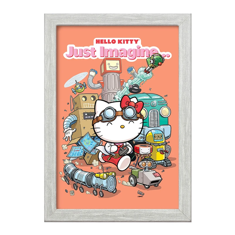 تابلو خندالو طرح هلو کیتی کد 24750