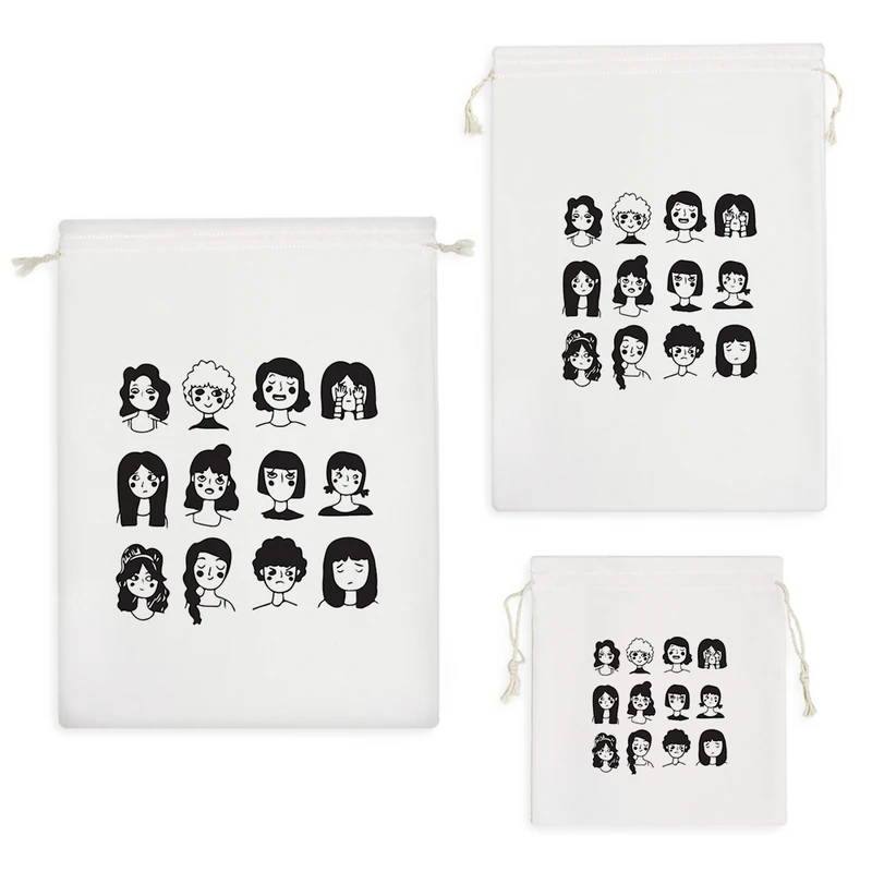 نظم دهنده خندالو مدل دخترهای خجالتی کد 8581 مجموعه 3 عددی