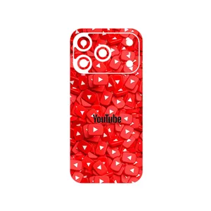 MAHOOT Youtube Cover Sticker for Apple iPhone 17 Pro