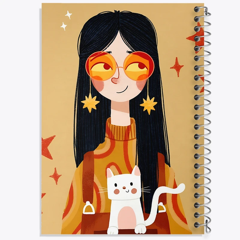 دفتر نقاشی 50 برگ خندالو طرح دخترانه کد F4480