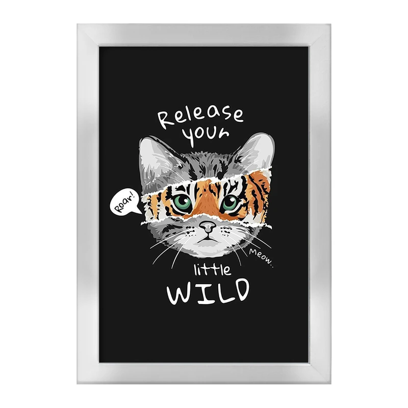 تابلو خندالو طرح گربه (Cat) کد F983