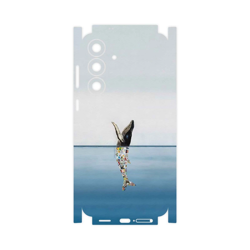برچسب پوششی ماهوت مدل Collage of Sea Trash-FullSkin مناسب برای گوشی موبایل سامسونگ Galaxy S25 FE