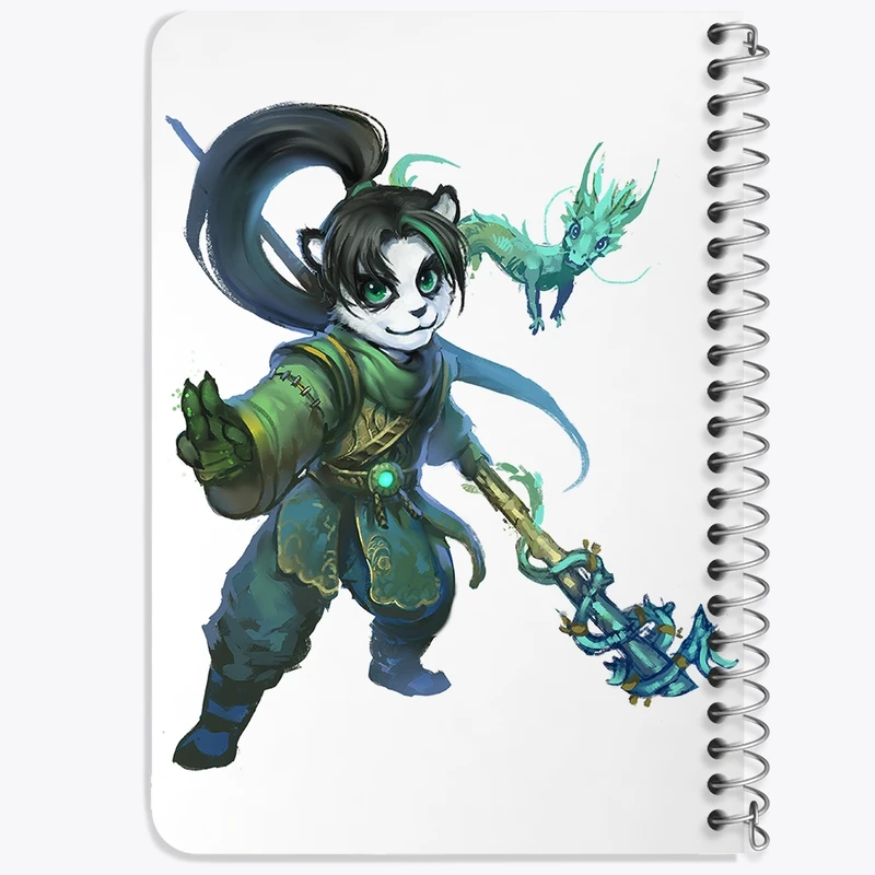 دفتر یادداشت 50 برگ خندالو طرح بازی دنیای وارکرفت (World of Warcraft) کد 31851