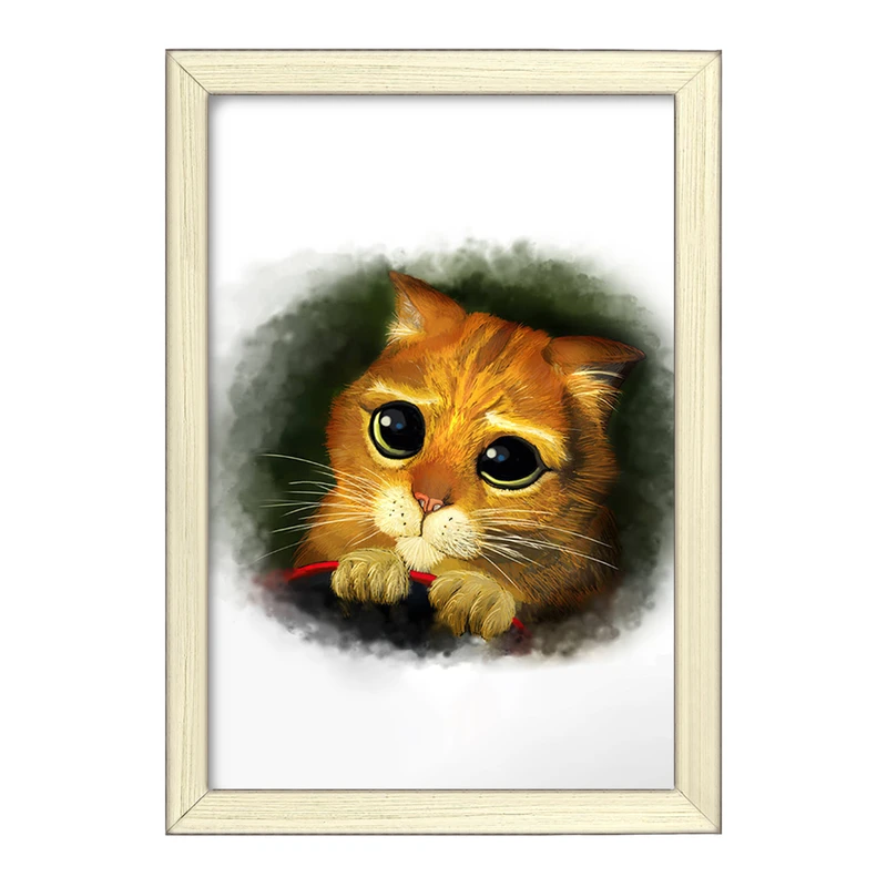 تابلو خندالو طرح گربه (Cat) کد F2185