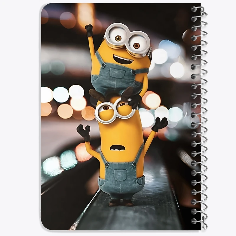 دفتر یادداشت 50 برگ خندالو طرح مینیون ها (Minions) کد N7471