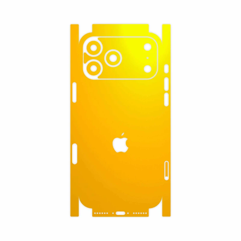 برچسب پوششی ماهوت مدل Matte-Deep-Mustard-FullSkin مناسب برای گوشی موبایل اپل iPhone 17 Pro Max
