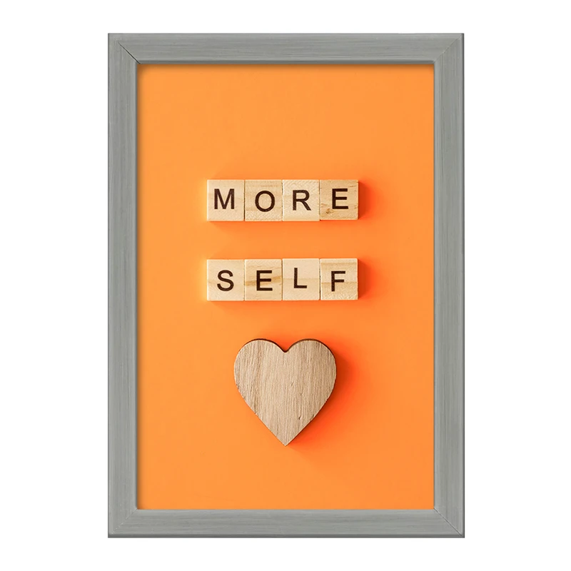 تابلو خندالو طرح More Self کد F1845