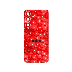 MAHOOT Youtube Cover Sticker for Samsung Galaxy S25 FE
