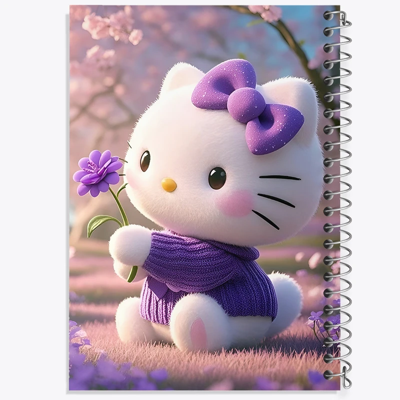 دفتر نقاشی 50 برگ خندالو طرح هلو کیتی کد F10313