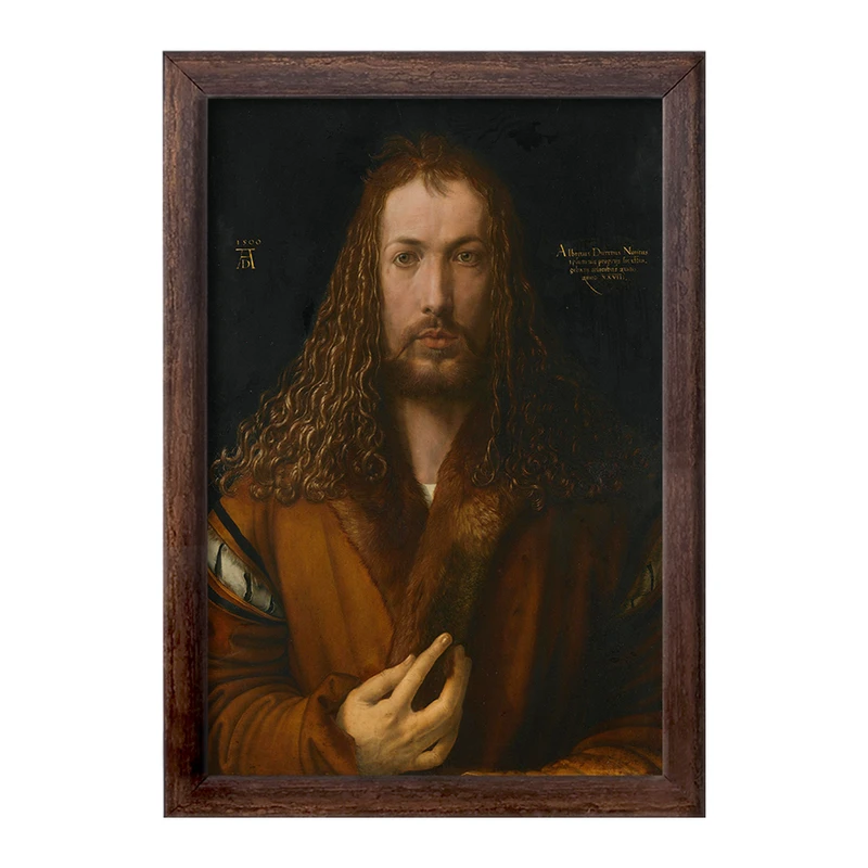 تابلو خندالو طرح سلف پرتره آلبرشت دورر کد F12391