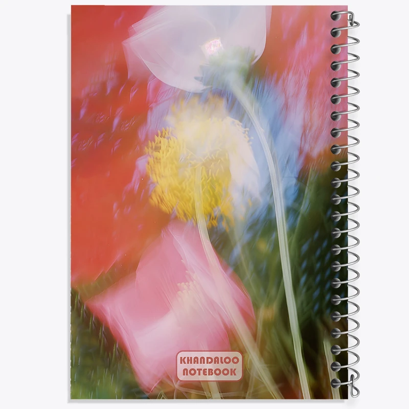 دفتر نقاشی 50 برگ خندالو طرح گل گلی کد N8916