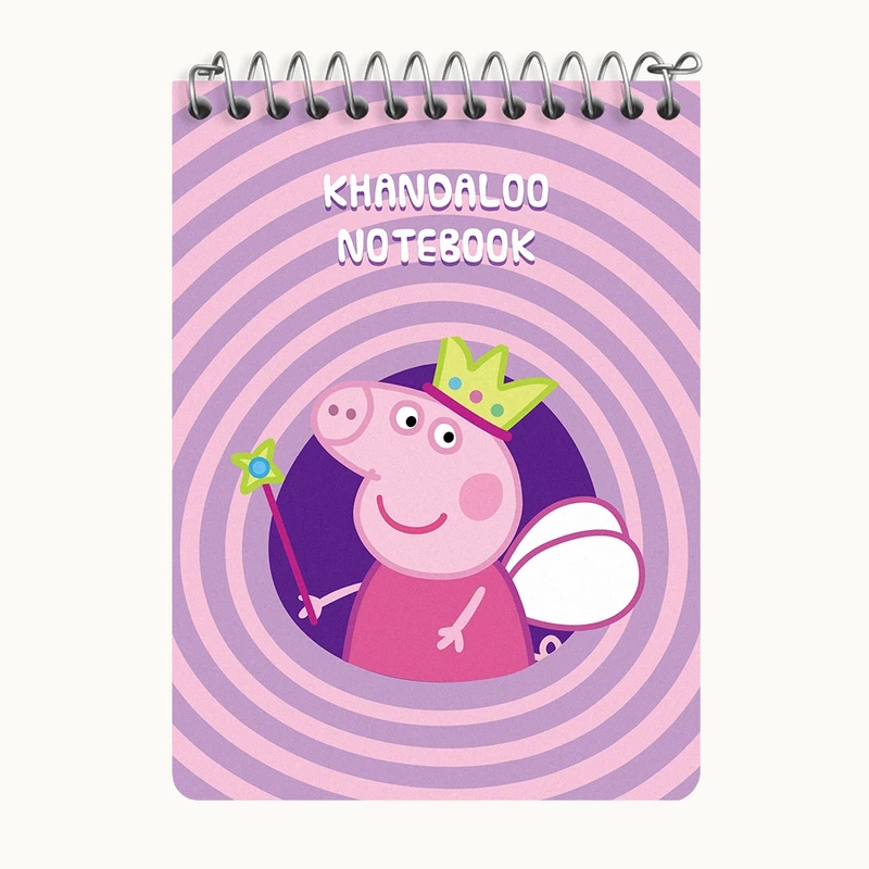 دفتر یادداشت 50 برگ خندالو طرح انیمیشن پپا پیگ (Peppa Pig) کد N9233