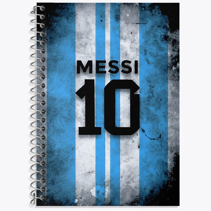 دفتر زبان 50 برگ خندالو مدل سه خط طرح کریستیانو رونالدو کد F4918