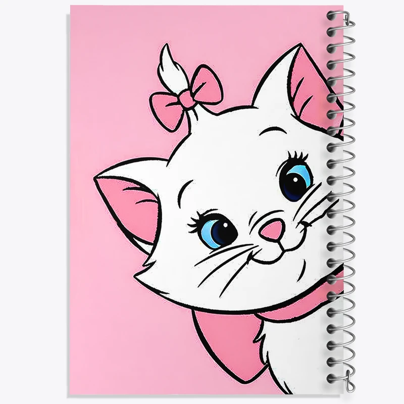 دفتر مشق 100 برگ خندالو طرح گربه های اشرافی کد N6384